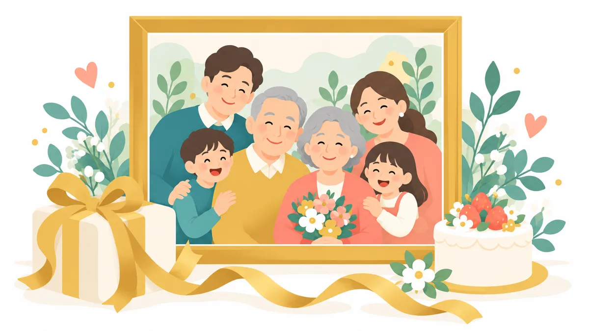 金婚式の似顔絵プレゼント｜連名の費用の割り方と渡し方